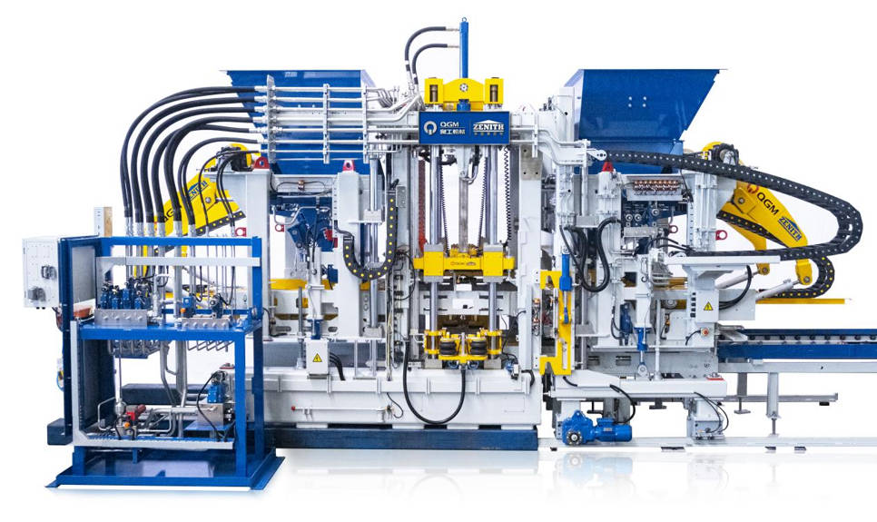 Жоғары өнімді бетон блоктарына арналған жетілдірілген кірпіш машина